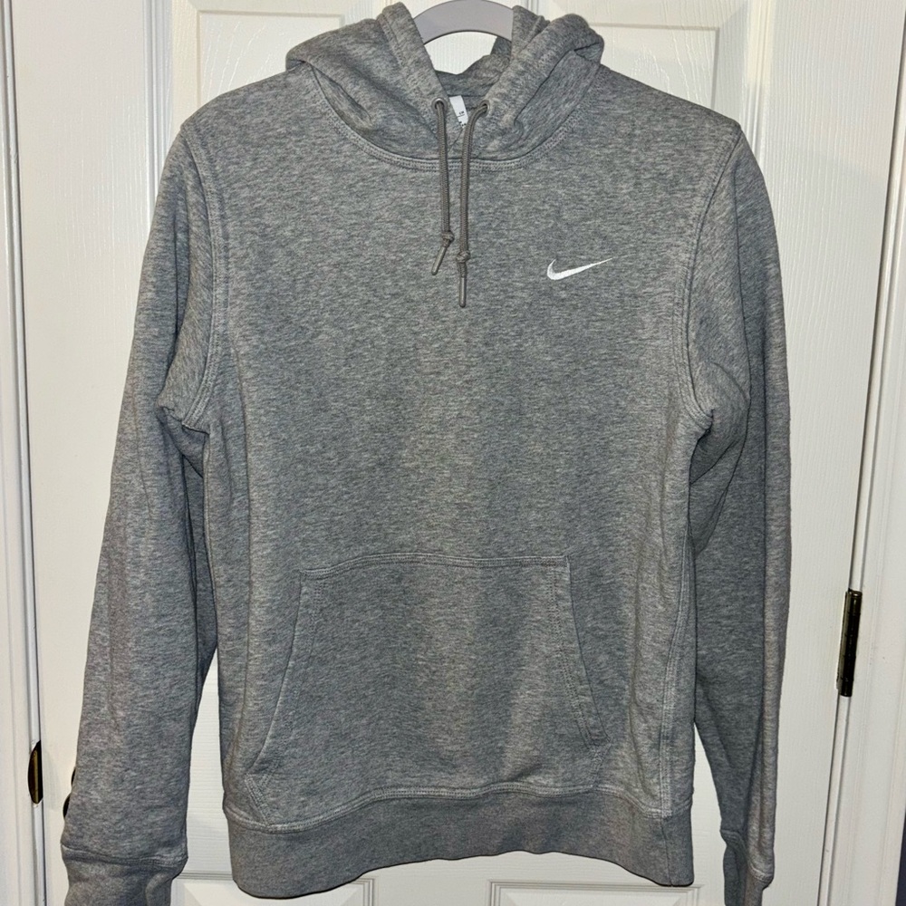 Nike Gray Hoodie Size S Gently Worn